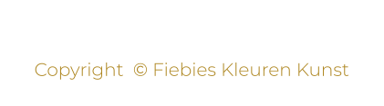 Copyright  © Fiebies Kleuren Kunst